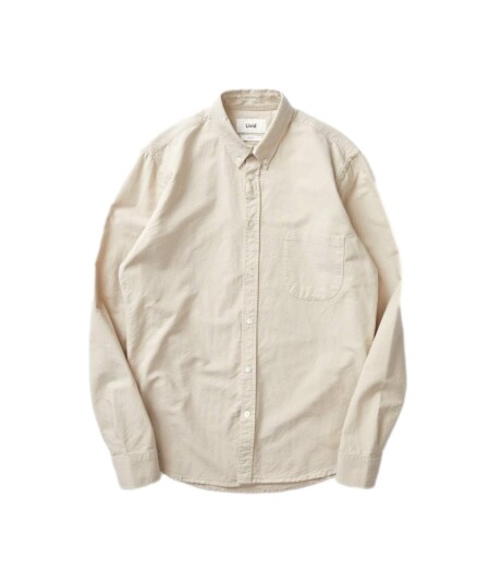 Livid Cassidy Beige Ox Skjorte Beige male S Livid Cassidy Beige Ox Skjorte Beige male S