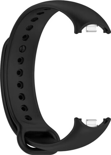 Silikonarmbånd for Xiaomi Smart Band 8 / Band 9 Svart