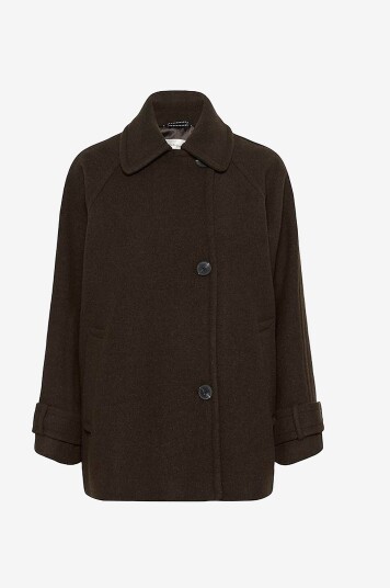 InWear Ullkåpe Thora Minona Coat R Brun