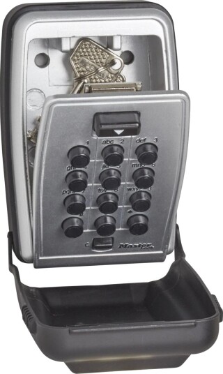Master Lock 5423E N??kkelskap Veggmontering Kodel??s Grå? Master Lock 5423E N??kkelskap Veggmontering Kodel??s Grå?