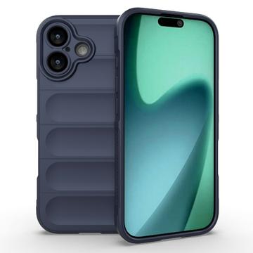 iPhone 17 Rugged TPU deksel Mørkeblå