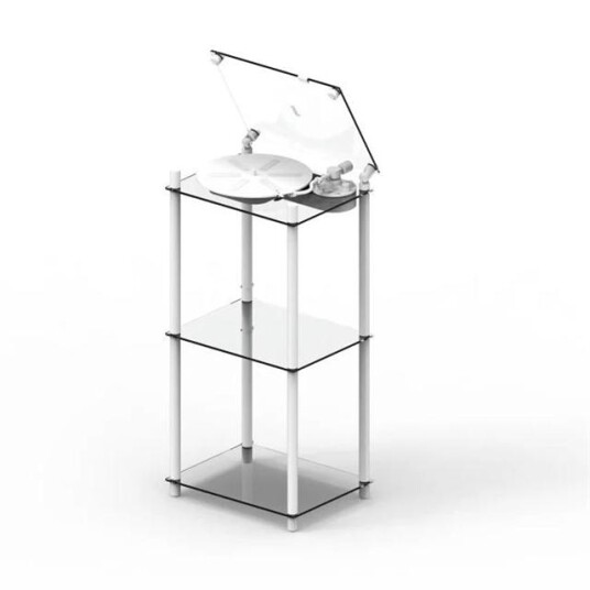 Transparent Platespillerbordstativ Platespiller Hvit Transparent Platespillerbordstativ Platespiller Hvit