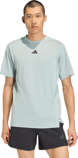 adidas Designed 4 Training Essentials Trenings T skjorte Herre Grønn M