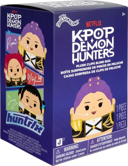 Demon Hunters Squishmallows Squishmallows Kpdh Blind Clip-On Plush Ass - MULTI COLOUR - One Size