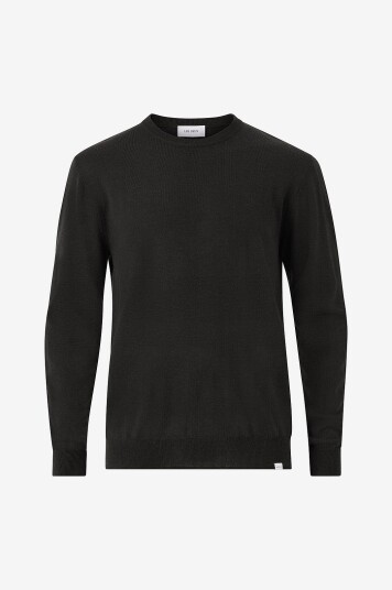 Les Deux Ulltrøye Greyson Merino Knit Svart