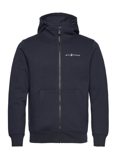 Sail Racing Bowman Logo Zip Hood Navy XL