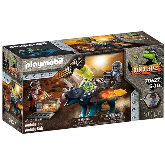 Playmobil Dinos - Triceratops: Kampen om de legendariske steinene