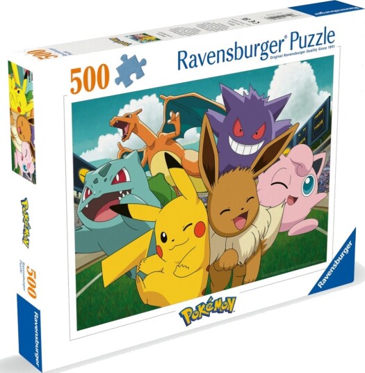 Ravensburger Puslespill   500 brikker   Pok??mon