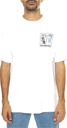 Obey Herre Topper Hvit L,