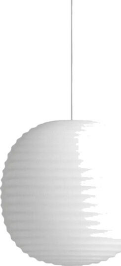 New Works Lantern Pendellampe Ø20 Hvit Opalglass New Works Lantern Pendellampe Ø20 Hvit Opalglass