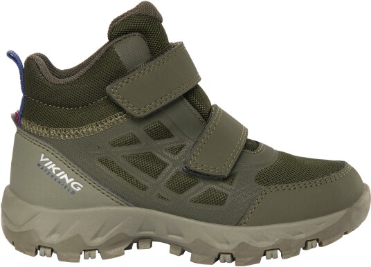Viking Track Mid SL WP Sneakers Olive 24 Viking Track Mid SL WP Sneakers Olive 24