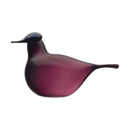 Iittala Chiffchaff Glassfugl Lilla 13x8 cm Iittala Chiffchaff Glassfugl Lilla 13x8 cm