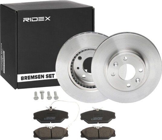 Bremseskiver og -klosser RIDEX 3405B0822
