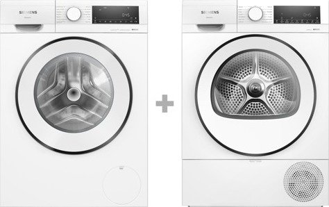 Siemens Wg44g2zidn & Wq42g20idn Iq500 Kombinert Vask/tørk