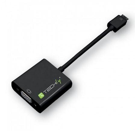 Techly Mini HDMI til VGA Konverter 1080P Techly Mini HDMI til VGA Konverter 1080P