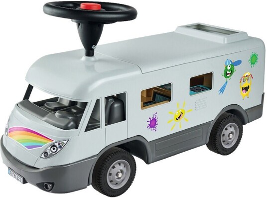 Big Camper Recreational Vehicle 2 År Sort Grå