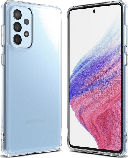 Ringke Fusion Matte tpu-etui med en gjennomsiktig Samsung Galaxy A73 gelramme