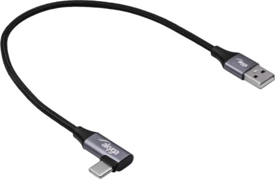 Akyga Ak-Usb-58 0,3 M Usb C Usb A Usb 2.0 Sort