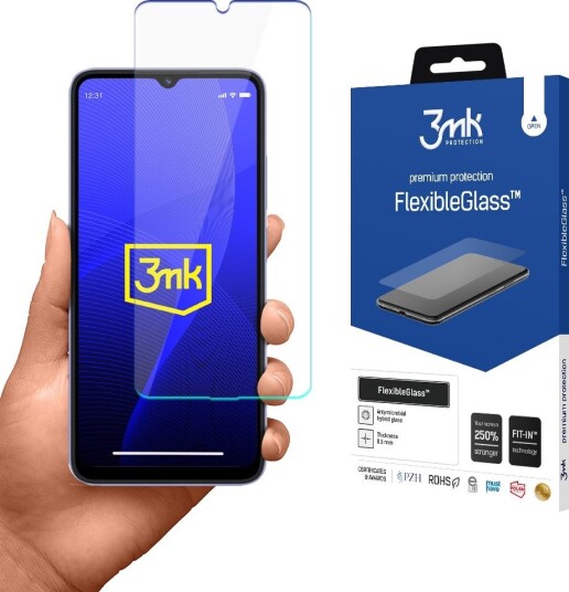 3Mk FlexibleGlass til Xiaomi Redmi 12C - Fleksibelt Skjermbeskytter 3Mk FlexibleGlass til Xiaomi Redmi 12C - Fleksibelt Skjermbeskytter