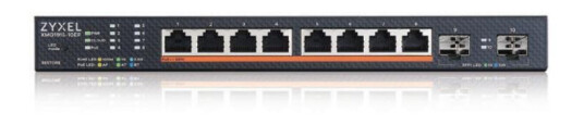 ZYXEL XMG1915-10EP 8-Port 2.5GbE 2 SFP+ 8 x PoE++ 802.3 bt 130W Smart Switch