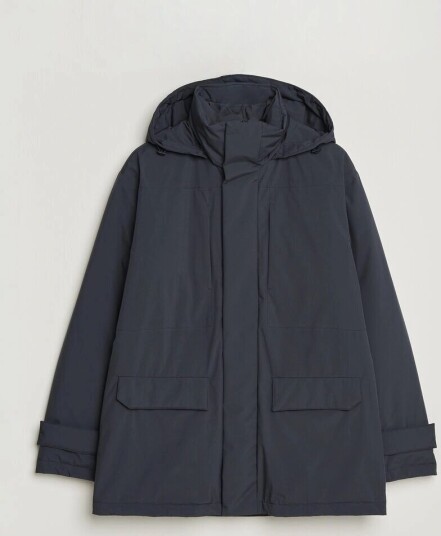 Herno Waterproof Down Coat Navy Herno Waterproof Down Coat Navy