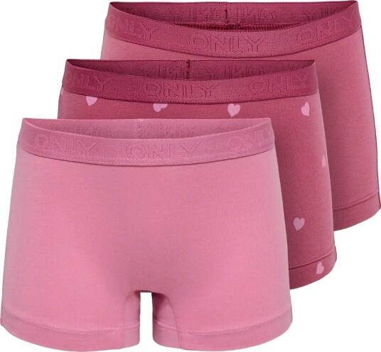 Kids Only Kmglola 3 Pack Logo Hipster Acc Pink 122
