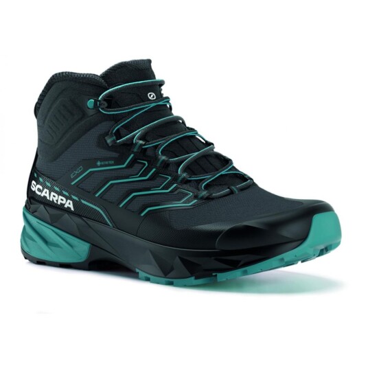 Scarpa  Mescalito Trk Gtx Wmn Dame, Datg Dark Anthracite-Tropical Green, 39,5