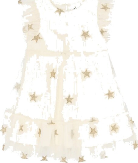 The New Tnstyamma Mesh S_L Dress GARDENIA 98