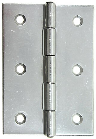 Pn Beslag kanthengsel rustfritt stal 89 mm Pn Beslag kanthengsel rustfritt stal 89 mm