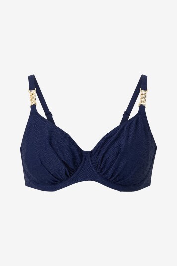 Fantasie   Bikini BH Azores UW Gathered Full Cup Bikini   Blå