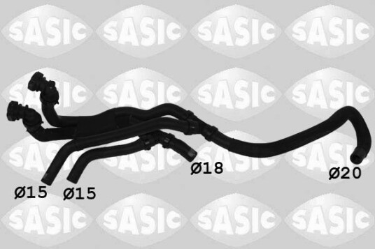SASIC 3404199 Radiatorslange