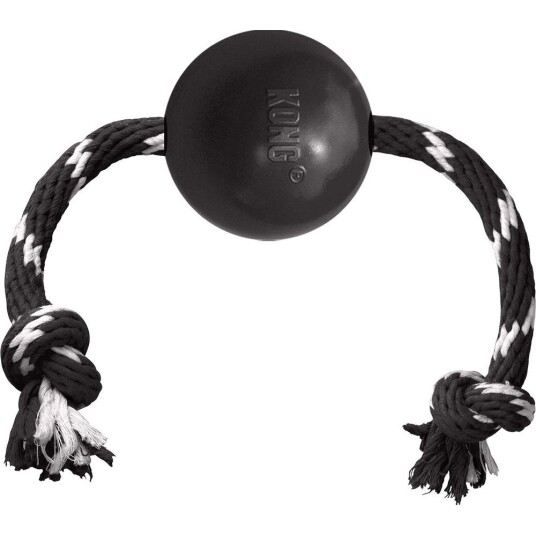 Kong Extreme Ball Med Tau L Ø7.5Cm