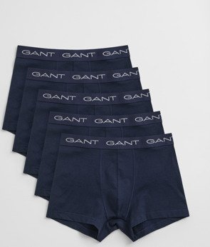 Gant Boksershorts Trunk 5 pakning Blå