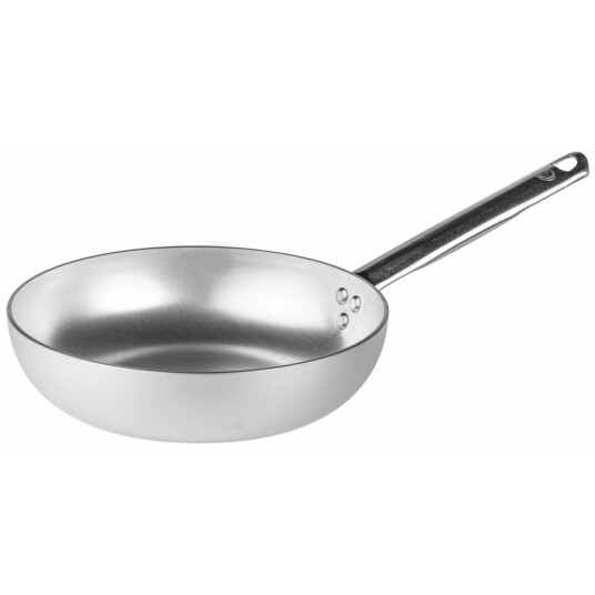 Agnelli Stekepanne Aluminio 24x6.5 cm (ØxH) Sølvfarge Rund