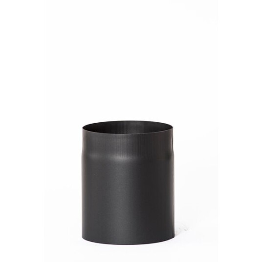 Tolmer Røkrør Ø125x150 Sort Lakk 2.0mm Varmebestandig Tolmer Røkrør Ø125x150 Sort Lakk 2.0mm Varmebestandig