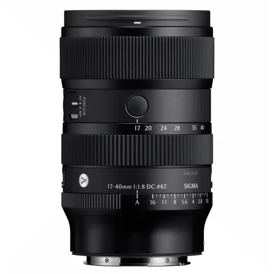 Sigma 17-40mm f/1.8 DC Art L-mount. APS-C