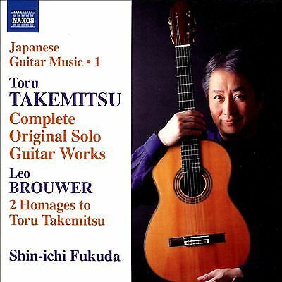 MediaTronixs Toru Takemitsu : Toru Takemitsu: Complete Original Solo Guitar Works CD (2014) Pre-Owned