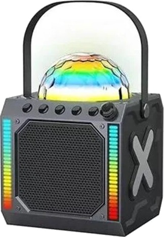 Denver BTM-618 Trådløs Party-Høyttaler med USB og LED - Svart Denver BTM-618 Trådløs Party-Høyttaler med USB og LED - Svart