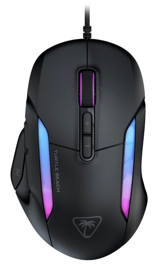 Turtle Beach Kone II Gamingmus med Optisk Sensor og 26000 DPI, Sort