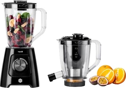 OBH Nordica BlendForce 2-i-1 Blender og Juicemaskin 1,25L Svart OBH Nordica BlendForce 2-i-1 Blender og Juicemaskin 1,25L Svart