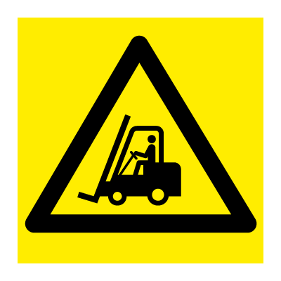 Jo Safety Fare Kjørende transport gulvskilt Gulvfolie med R13 laminat 130142