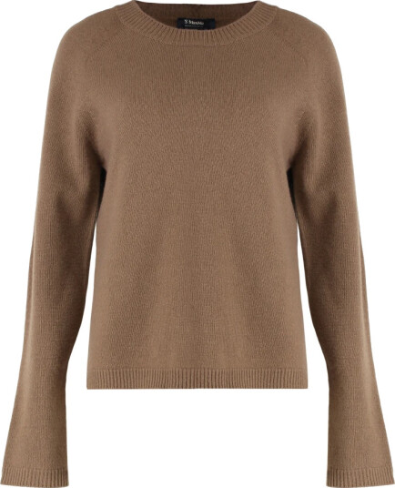Max Mara Dame Strikkevarer Brun M,