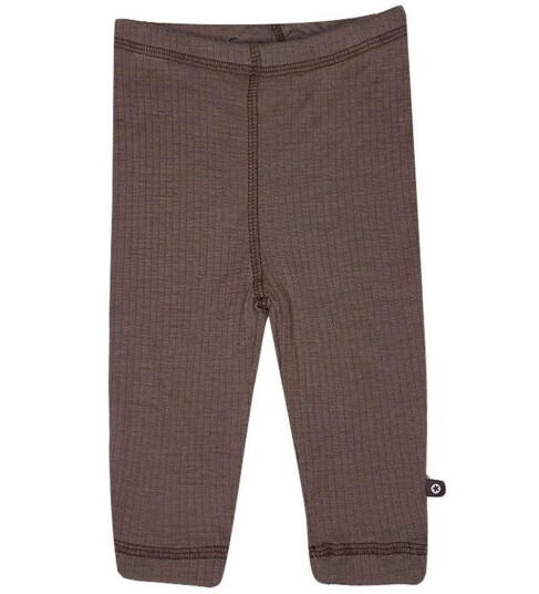 Smallstuff Ull Drop Needle Leggings Rose Brown 68
