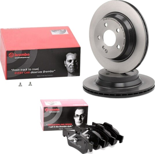 Bremseskiver og -klosser BREMBO BRB3405N0349