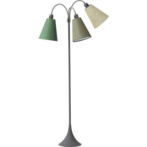 Nielsen LIght Trafik gulvlampe med 3 armer (eksl. lampeskjermer), soft grå Nielsen LIght Trafik gulvlampe med 3 armer (eksl. lampeskjermer), soft grå