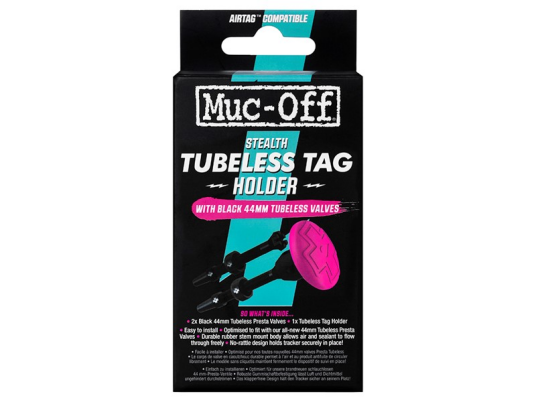 Muc Off Tubeless Airtag Holder Sett 44mm