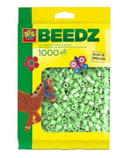 SES Iron on Beads 1000 Mint Grønn