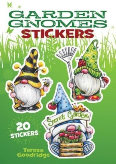 Garden Gnomes Stickers: 20 Stickers Garden Gnomes Stickers: 20 Stickers