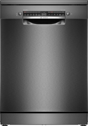 Bosch Serie 4 Innebygd Oppvaskmaskin 60 cm Svart med Halv Last