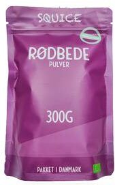 Squice Økologisk Rødbet Pulver 300 g. Squice Økologisk Rødbet Pulver 300 g.